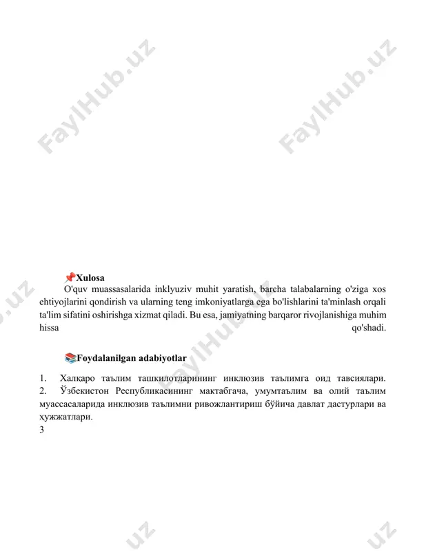 ta'lim tashkilotlarida inklyuziv muhitni loyhalash - Page 5