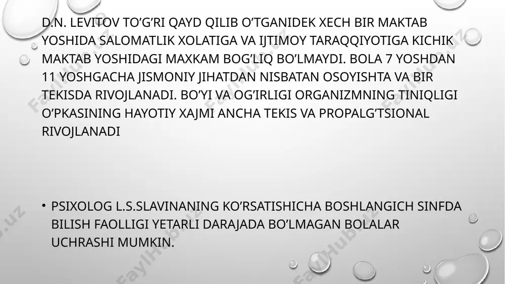 kichik maktab yoshi davrida psixik rivojlanish xususiyatlari. - Page 4
