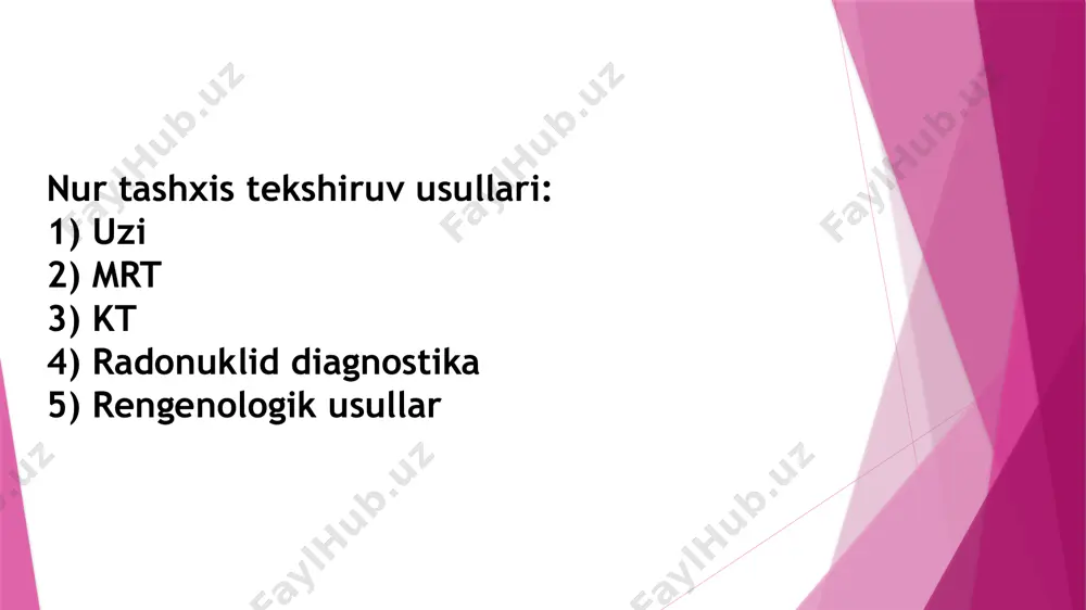 ayollar reproduktiv tizimi a’zolariining nurtashhislash usullari - Page 3