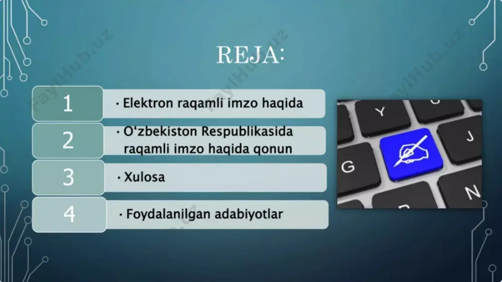 elektron raqamli imzo - Page 3
