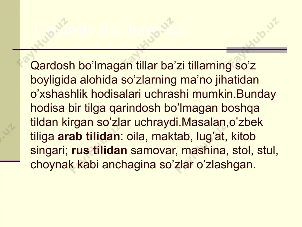 dunyo tillari va tillar tasnifi - Page 4