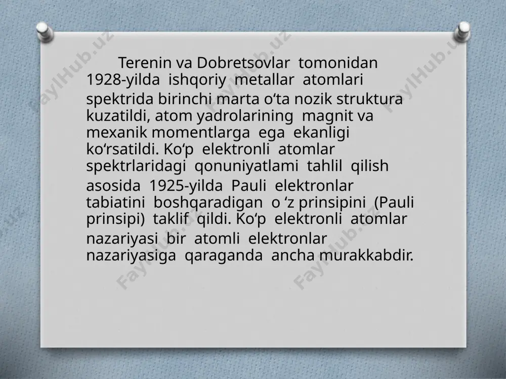atomlar va ko'pelektronliatomlar - Page 4