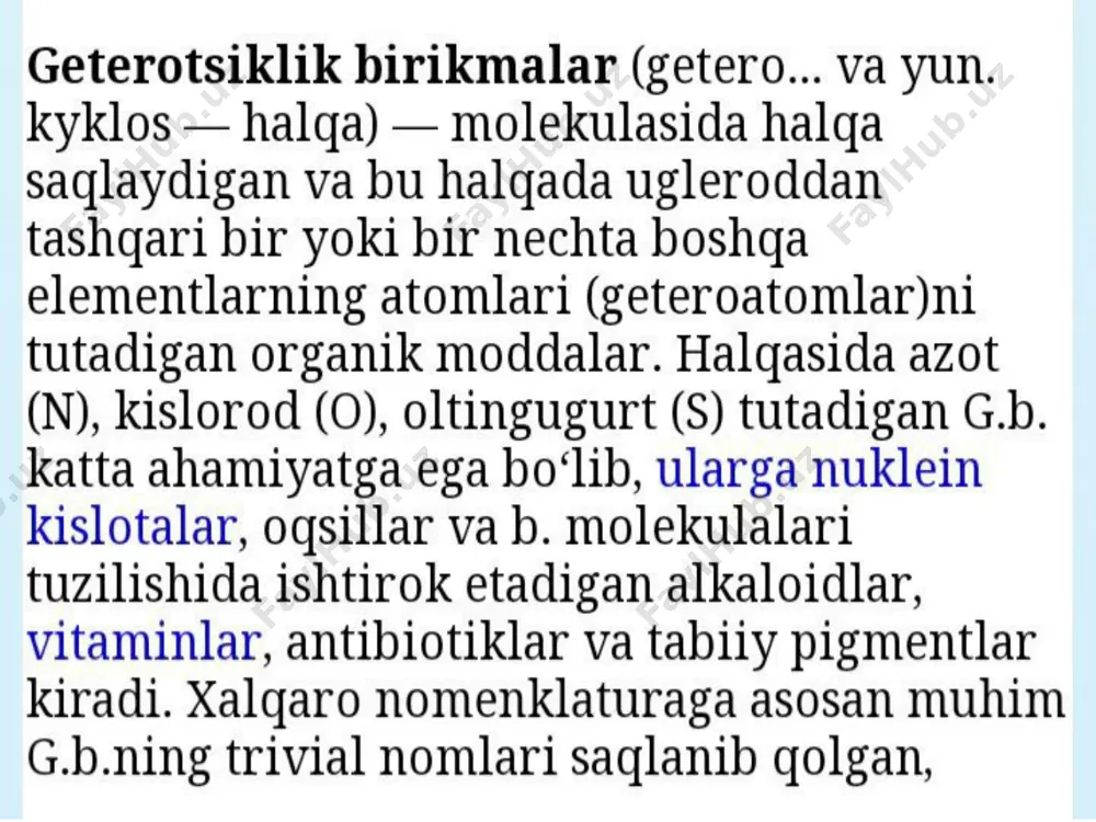 geterotsiklik birikmalar - Page 2