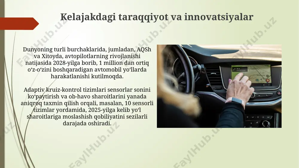 avtopilotlar va adaptiv kuriz kontrol nazorati - Page 4