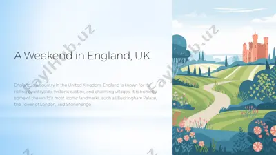 a weekend in england, uk — PPTX