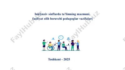 inklyuzivsinflar va ta'lim — PPTX