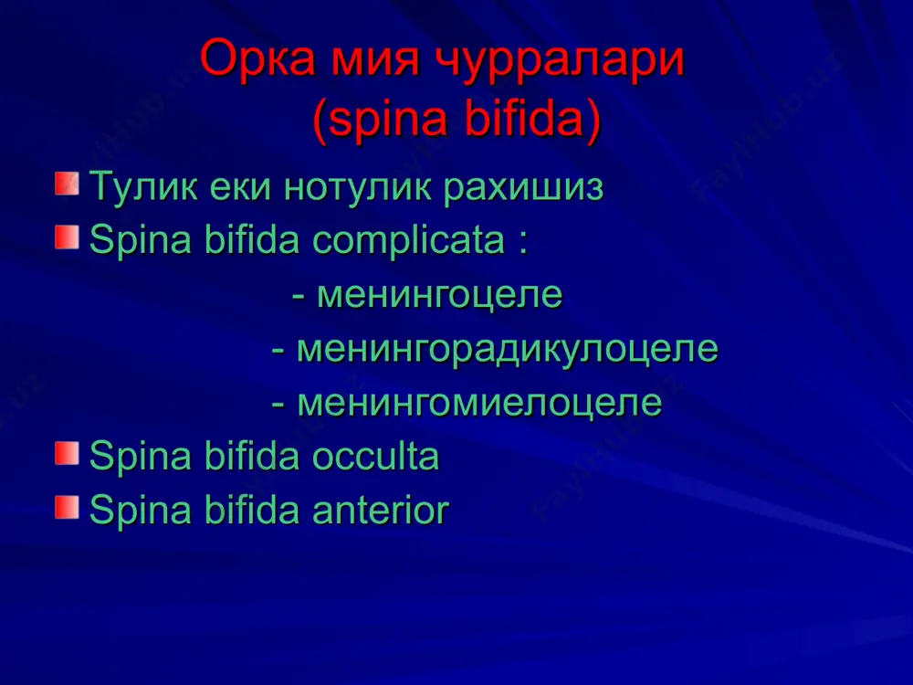 markaziy nerv sistema rivojlanish nuqsonlari - Page 3