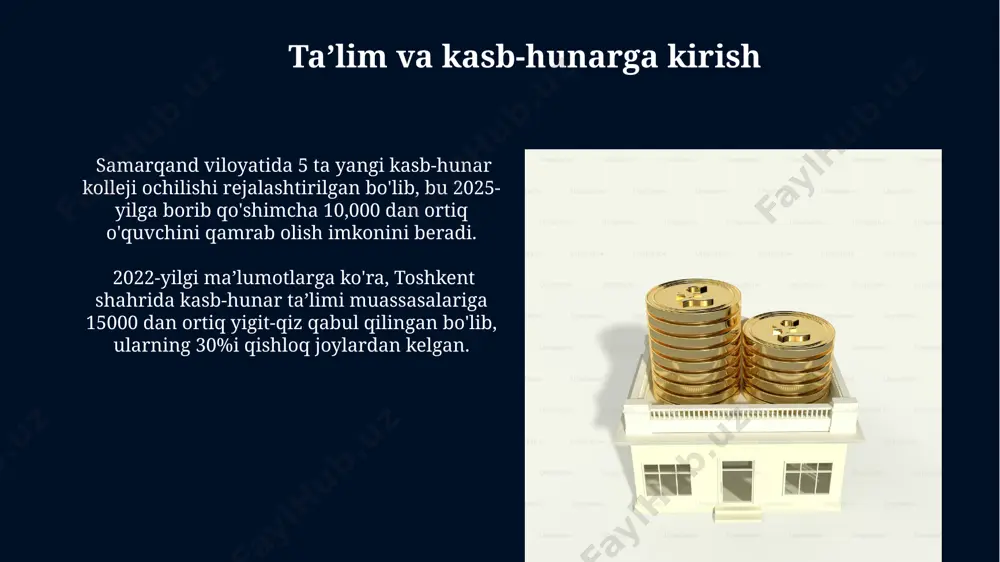 dan ko'prog'ini egallagan, bu esa boylik taqsimotining keskin notekisligini ko'rsatadi. daromdlarning taqsimlanishidagi tengsizlik oksfamning 2022-yilgi hisobotiga ko'ra, dunyodagi eng boy 10 kishining boyligi, 2020 yildagi pandemiya davrida dunyo aholisining 165 million kishisining kambag'allik chegarasidan pastga tushib ketishiga sabab bo'lgan boylikdan ancha ko'pdir. 2019-yilda jahon bankining ma'lumotlariga ko'ra, dunyo bo'yicha eng boy 1% aholining boyligi qolgan 99% aholining boyligidan ko'proq bo'lgan va bu farq tobora ortib bormoqda, ayniqsa, rivojlanayotgan mamlakatlarda, masalan, afrika davlatlarida. yechimlar va strategik choralar ўзбекистоннинг тошкент шаҳридаги яшаш даражасининг ўсиши билан қишлоқ ҳудудларидаги камбағаллик даражасининг 20% гача ошиши кузатилган, бу мамлакатдаги минтақавий тенгсизликни камайтиришга қаратилган сиёсатни ишлаб чиқишни талаб қилади. 2022 йилда ақшдаги миллиардерларнинг бойлиги 2 триллион долларга ошган бўлса, 100 миллиондан ортиқ америкалик оила камбағаллик чизиғидан пастда яшамоқда, бу эса бойлик тақсимотининг тенгсизлигини ва унинг оқибатларини кўрсатади. inflyatsiya va uning ta’siri afrika mamlakatlarining aksariyatida inflyatsiya darajasi 20% dan yuqori boʻlib, bu yerda yashovchi millionlab odamlarning hayot darajasini …