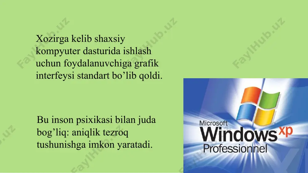 kompyuter grafikasi tushunchasi - Page 5