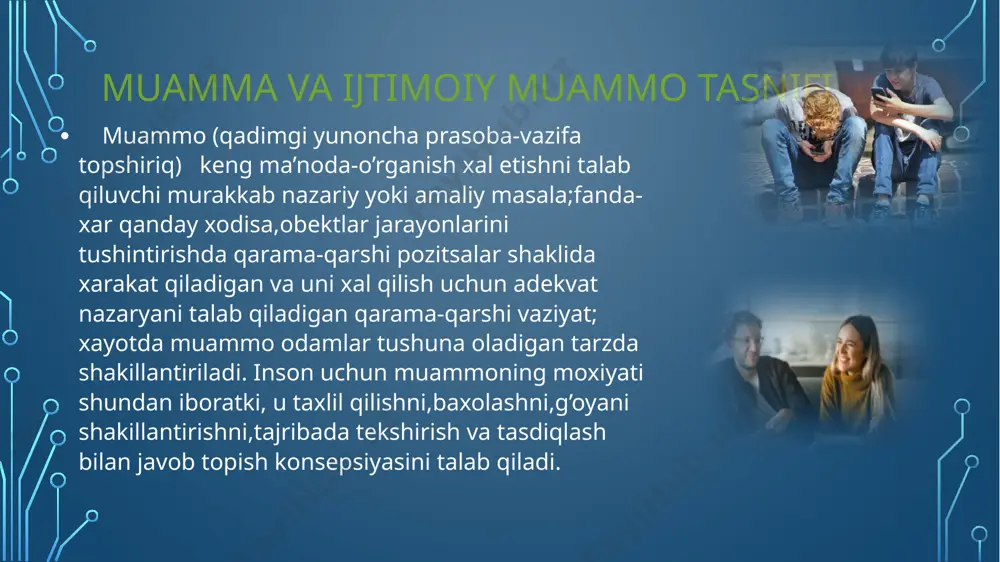 iklini davom ettiradi. birlashgan millatlar tashkiloti tomonidan taqdim etilgan zo'ravonlik haqida qisqacha statistik ma'lumotlar. • dunyodagi barcha qotillik qurbonlarining qariyb 80 foizi erkaklardir, qizlar va ayollarning qariyb 60 foizi yaqin sheriklar yoki oila a'zolari tomonidan zo'ravonlik va qo'rqitish qurboni bo'lishadi. • 2021 yilda 35 ta davlatda inson huquqlari himoyachilari va jurnalistlarga qarshi 320 ga yaqin o'limga olib kelgan hujumlar sodir bo'ldi. • mutaxassislarning prognozlariga ko‘ra, 2030-yilga borib dunyoda qotillik darajasi 2015-yilga nisbatan 19 foizga kamayib, har 100 ming fuqaroga 4,8 foizni tashkil etadi. • covid-19 davrida genderga asoslangan zo'ravonlik sezilarli darajada oshdi, chunki ko'plab ayollar o'z zo'ravonlari bilan bir xil to'rt devor ichida qolishlari kerak edi. oecd ma'lumotlariga ko'ra, pandemiyadan keyingi davr bu muammoni hal qilish uchun juda oz ish qildi, chunki global miqyosda har uchinchi qiz va 15 yoshdan oshgan ayollar hayoti davomida kamida bitta zo'ravonlik harakatini boshdan kechirganligi qayd etilgan. tengsizlik. ijtimoiy tengsizlik - bu odamlarning muayyan guruhlari …