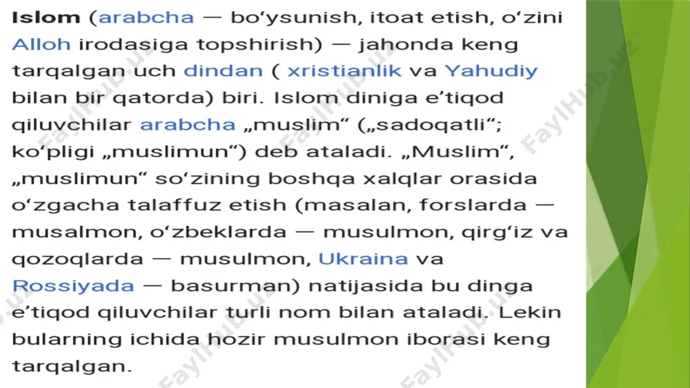 islomiy qadriyatlar va jamiyat hayotida tutgan oʼrni - Page 2
