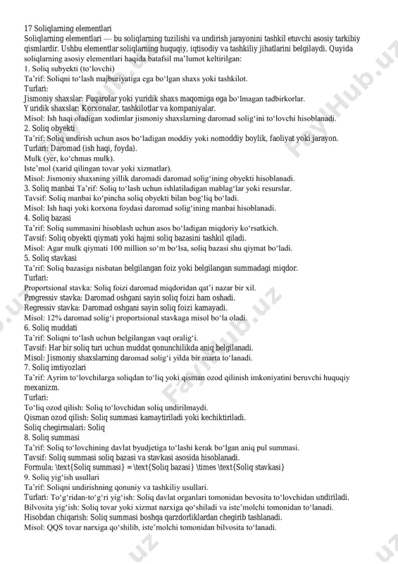 moyil: “jamiyat farovonligi uchun xizmat qil.” 7. zararsizlik tamoyili (nonmaleficence) har qanday qaror boshqa odamlarga zarar yetkazmasligi kerak. bu tamoyil odamlarning sog‘ligi, xavfsizligi va farovonligini himoya qilishni ta’minlaydi. misol: ishlab chiqarish jarayonida mahsulot sifati past bo‘lsa, uni bozorga chiqarishdan oldin to‘xtatish. axloqiy tamoyil: “hech kimga zarar yetkazma.” 8. foydalilik tamoyili (beneficence) qarorlar odamlarga foyda keltirishi va ularning hayot sifatini yaxshilashga qaratilgan bo‘lishi kerak. misol: ta’lim tizimida o‘quvchilar manfaatlarini hisobga olib, ularga qulay sharoitlar yaratish. axloqiy tamoyil: “qarorlaring bilan foyda keltir.” 9. tavakkalchilikni boshqarish qarorlar xavf-xatarlarni kamaytirishga qaratilgan bo‘lishi kerak. tavakkalchilikni noto‘g‘ri baholash boshqa odamlarga zarar yetkazishi mumkin. misol: yangi texnologiyalarni joriy qilishdan oldin ularning xavfsizligini sinchkovlik bilan tekshirish. axloqiy tamoyil: “tavakkalni boshqar va ehtiyotkor bo‘l.” 10. qonuniylik va qoidalarga rioya qilish har bir qaror qonun va jamiyat qoidalariga mos kelishi kerak. bu tamoyil axloqiy va huquqiy javobgarlikni ta’minlaydi. misol: soliq to‘lash masalasida qonun-qoidalarga rioya qilish. axloqiy tamoyil: “qonunlarni hurmat qil …