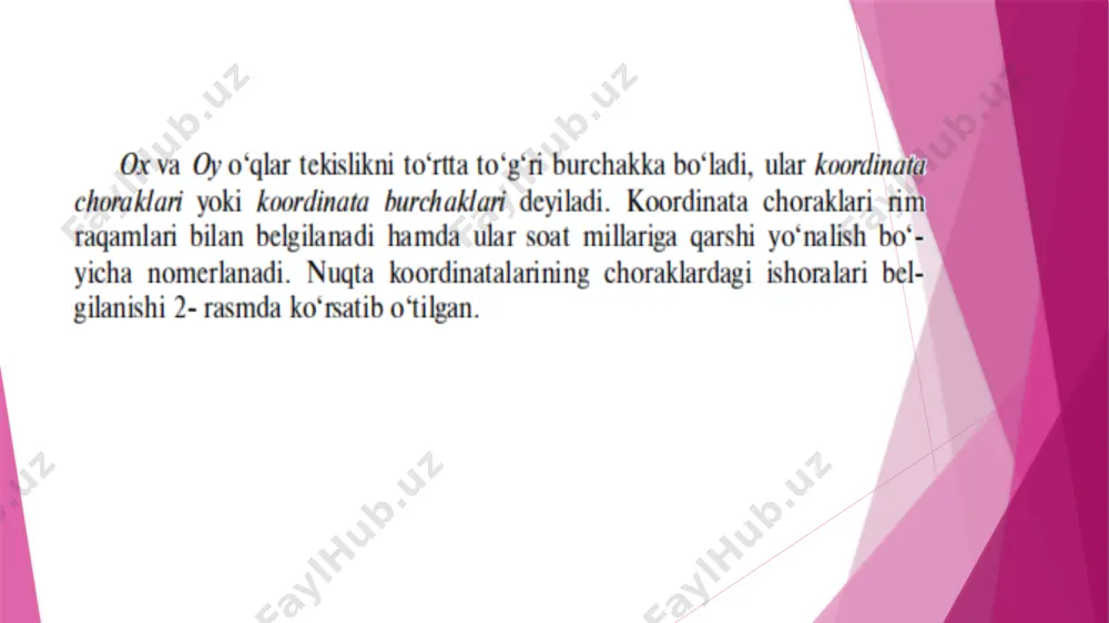 dekart koordinatalar sistemasi - Page 5