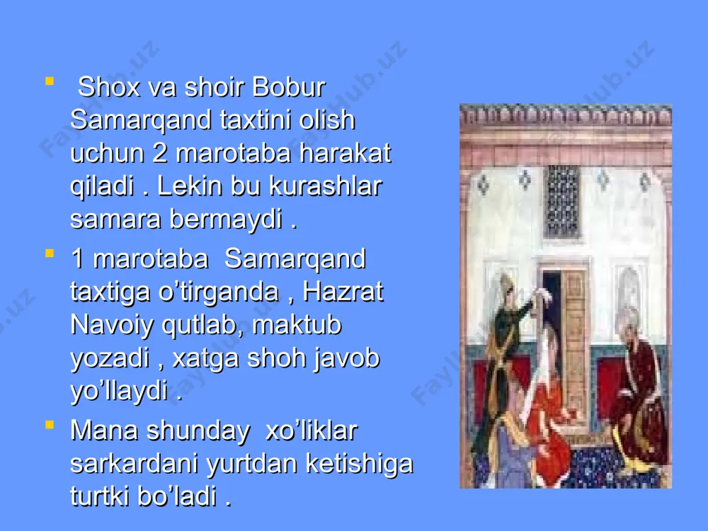 shoh va shoir z.m. bobur hayoti va ijodi - Page 5