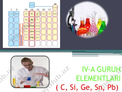 iv-a guruh elementlari (c, si, ge, sn, pb) — PPTX