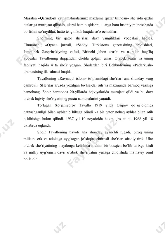tavallo hayoti va ijodi - Page 5