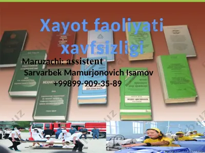 mexnat muxofazasining nazariy asoslari — PPTX