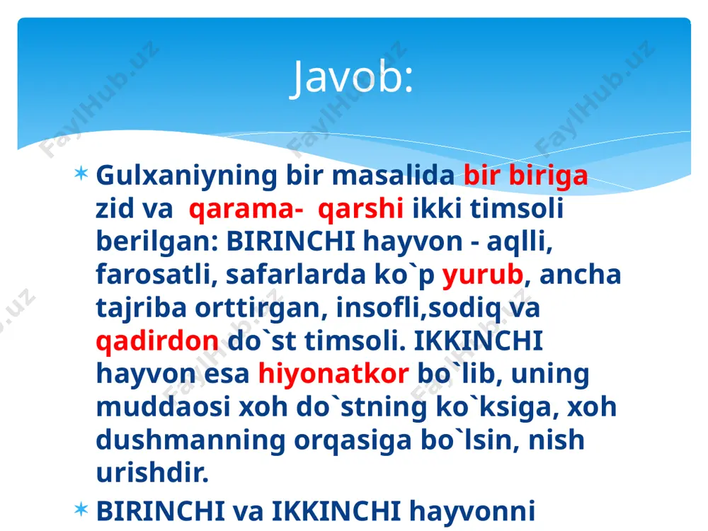 o‘zga aylangan so‘z birikmalari qismlari qo‘shib, endi qo‘shma so‘zga aylanayotganlari ajratib yoziladi. misol so‘zboshi, temir yo‘l, osma ko‘prik. qo‘shib yoziladimi yoki ajratib? ba’zi qo‘shma so‘zlar qo‘shib ham, ajratib ham yozish hollari uchraydi: soch siypatar – sochsiypatar, beshikto‘y – beshik to‘yi kabi. qo‘shib yoziladimi yoki ajratib? juft so‘zlar ham ikki xil yoziladi: katta-kichik – katta-yu kichik kabi. ajratib yoziladigan so‘zlar ajratib yoziladigan so‘zlar qismining har birida alohida so‘z urg‘usi bo‘ladi: olib kelmoq, xarid qilmoq. o‘zbekiston respublikasi, qo‘sh tabaqali. 1. qo`shma fe`llar: e’lon qildi, taklif berdi 2. har, hech, hamma , bir so`zi bilan yasalgan olmoshlar va ravishlar: har kim, hech qachon, hamma vaqt, bir necha 3. ikkinchi qismi atoqli otdan iborat qo`shma so`zlar: markaziy osiyo, quyi chirchiq 4. to`q, och, liq so`zlari bilan kelsa: to`q qizil, liq to`la 5. ko'makchi fe'l va to'liqsiz fe'l mustaqil fe'ldan ajratib yoziladi: aytib ber, olib ko'r, so'rab qo'y, ko'ra qol, bera boshla, yiqila yozdi; ketgan …