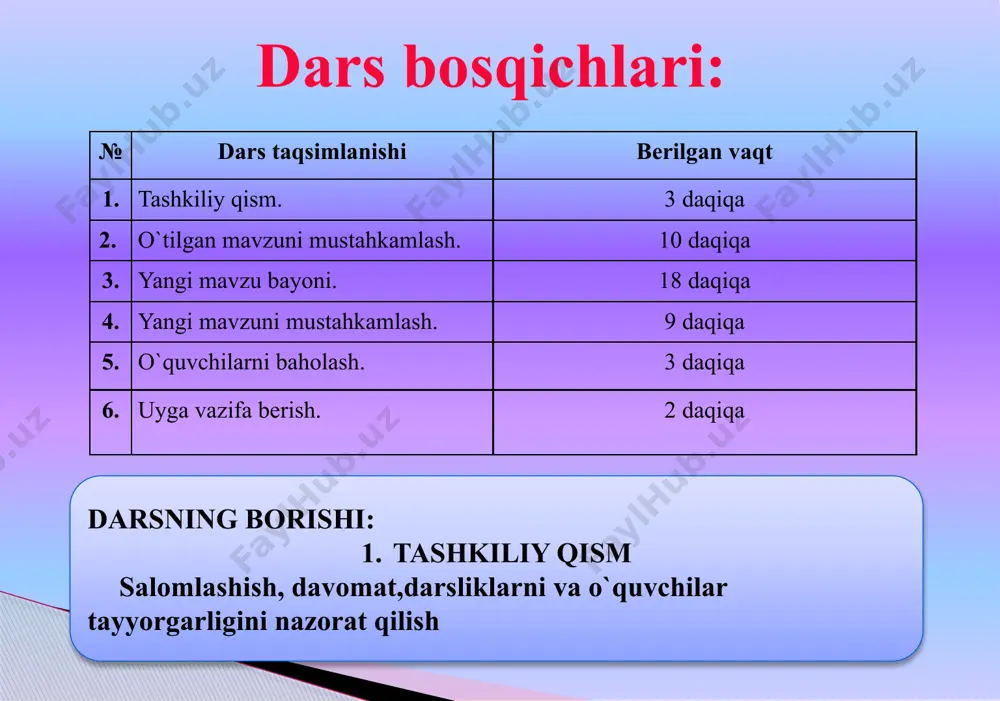 ng o`sishi va rivojlanishida hujayralarining bo`linib ko`payishida, epiteliy to`qimasining funksional holatini normal saqlashda, ko`z o`tkirligining yaxshi bo`lishini ta`minlashda muhim ahamiyatga ega. vitamin b1 b1 vitamini markaziy nerv sistemasida qo`zg`alish va tormozlanish jarayonlari normal o`tishida, odamning aqliy ish faoliyati yaxshi bo`lishida muhim rol o`ynaydi. vitamin b2 b2 vitamini ko`zning ravshanligini ta`minlash, ranglarni yaxshi ajratish, teridagi yaralarning tuzalishi, bolalarning o`sish va rivojlanishida muhim o`rin tutadi. vitamin pp pp vitamini hujayra va to`qimalarda moddalar almashinuvi jarayoni normal o`tishida muhim ahamiyatga ega. 15 vitamin c c vitamini moddalar almashinuvida, ayniqsa, oqsillar va uglevodlar almashinuvida muhim o`rin tutadi. vitamin d d vitamini organizmda kalsiy va fosfor almashinuvi normal o`tishida, bolalar suyagining to`g`ri shakllanishi, o`sish va rivojlanishida muhim o`rin tutadi. vitamin k vitamin e vitamin a yetishmaganda teri quruqlashib yoriladi, nafas yo`llari va oshqozon-ichak ichki qavatining yallig`lanish kasalliklari yuzaga keladi. ko`rish o`tkirligi pasayadi. vitamin b1 yetishmaganda oyoq-qo`llarning ivishib og`rishi,holsizlik, tez charchash, aqliy faoliyat pasayishi kuzatiladi.tez jahli …
