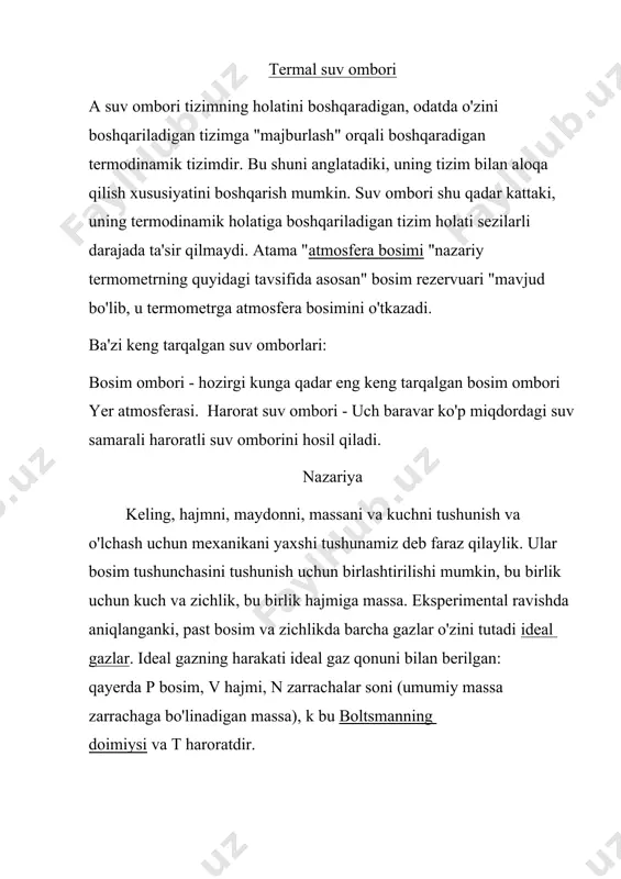 termodinamik tizimli asboblar - Page 4