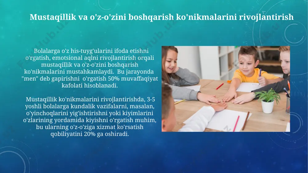 bolalarni maktabga tayyorlashda mashgʻulotning oʻrni - Page 5