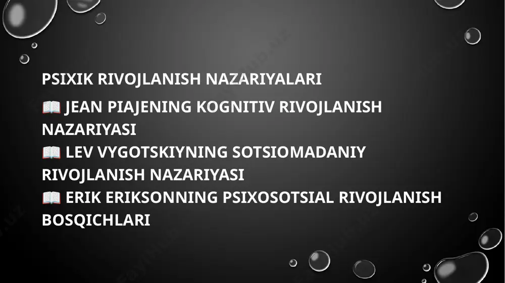 psixik rivojlanish va uni davrlashtirish muammosi - Page 4