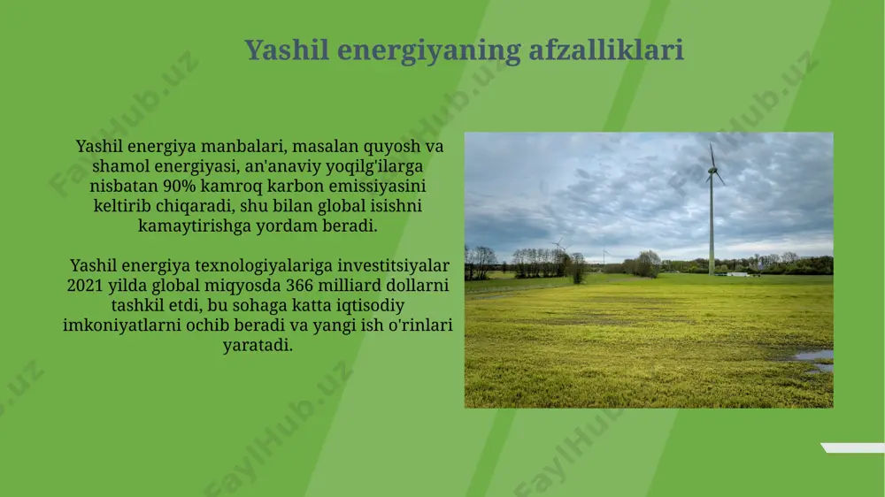 yashil energiya investitsiyalari - Page 5