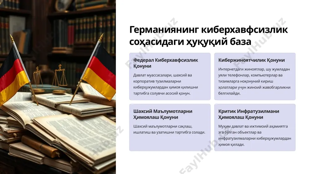 germаniyaning kiberxavfsizlik sohasidagi o'rni - Page 4
