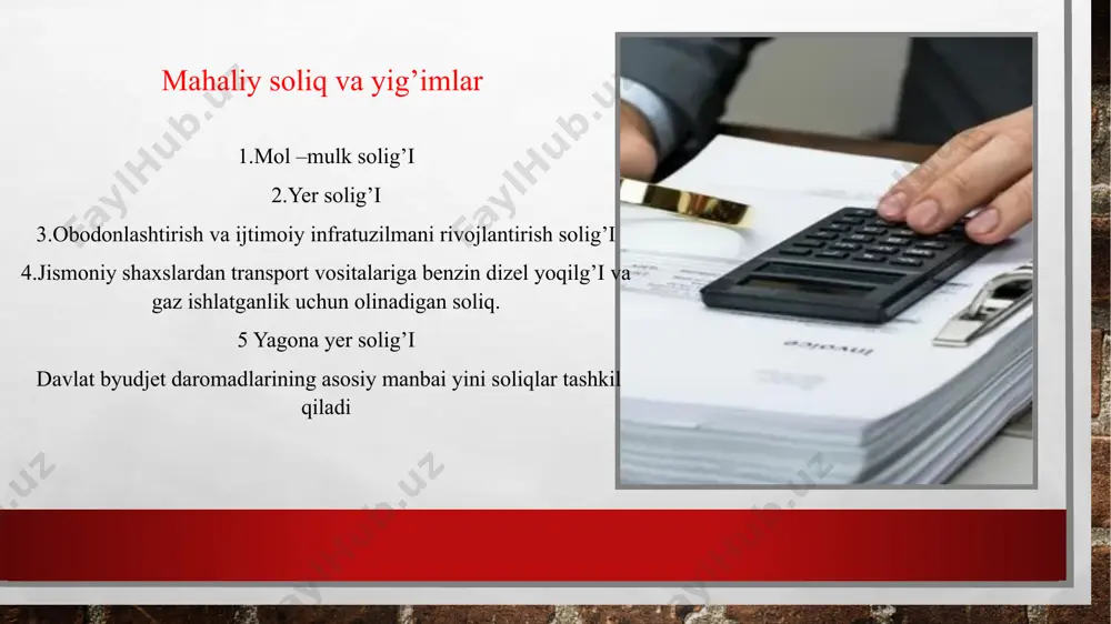 davlat byudjetning daromadlari tarkib va soliqlar - Page 4