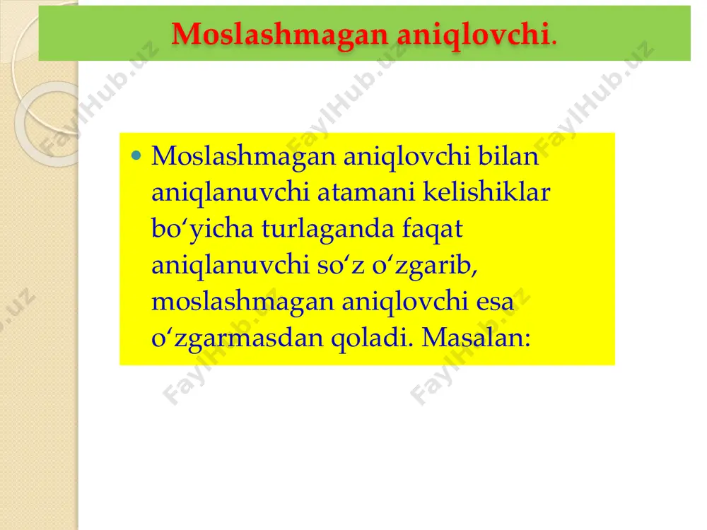 moslashmagan aniqlovchi - Page 4