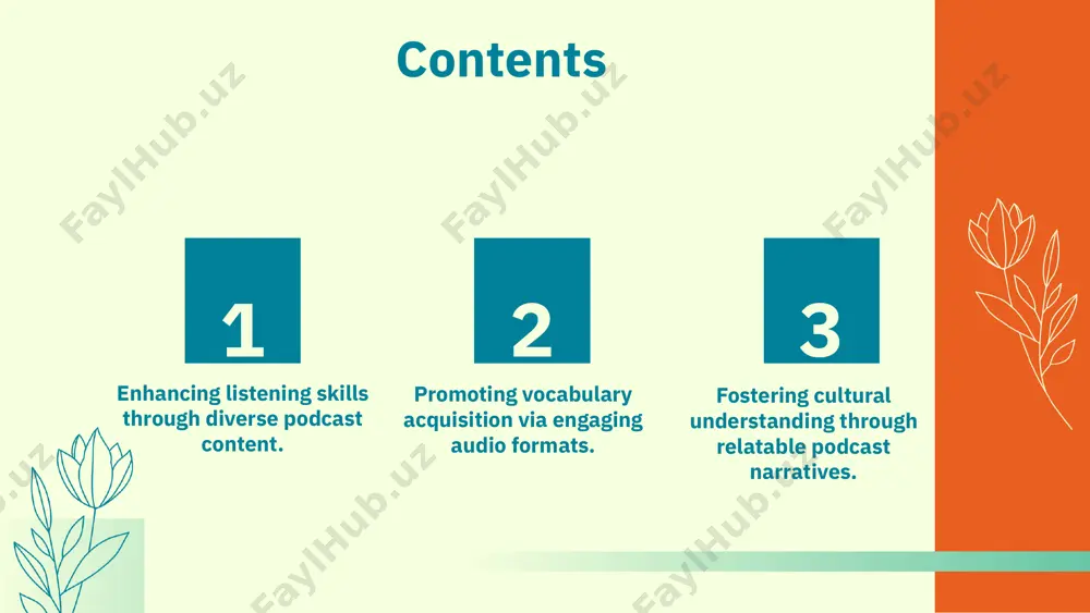 listening to retain information better. use shorthand or symbols to speed up the process. 2. summarizing: after each podcast episode, summarize the main ideas in your own words to reinforce understanding. 3. reflecting: consider how the podcast content relates to your experiences or knowledge to deepen comprehension and retention. enhancing your listening skills active listening through podcasts can significantly improve your english skills. engaging with diverse topics not only exposes you to new vocabulary but also helps you practice comprehension. by incorporating these techniques, you can make your listening sessions more productive and enjoyable. photo by annie spratt on unsplash photo by omar elsharawy on unsplash evaluating podcast quality for learning clarity of speech assess the pronunciation, articulation, and pace of the speaker. clear speech ensures that learners can easily understand the content without struggling to decipher words. engagement level evaluate how captivating the podcast is. engaging content keeps learners …