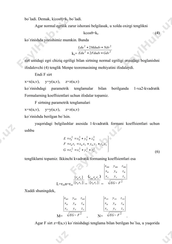 sirtning ikkinchi kvadratik formasi - Page 3