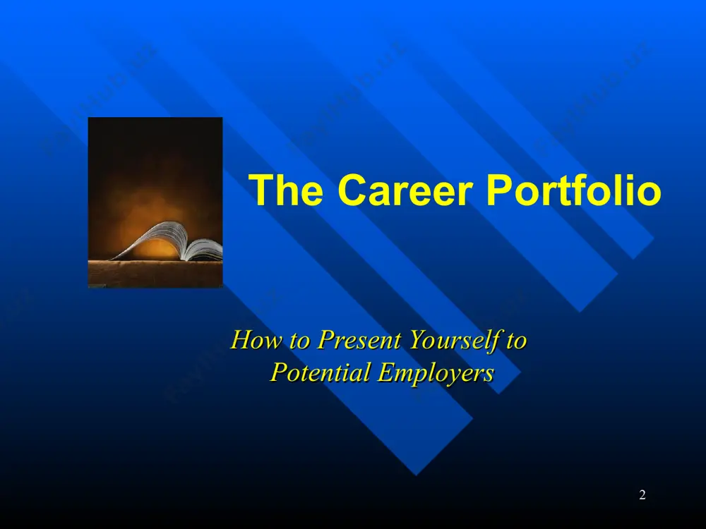 professional. * # 1 artifact choose a tangible item to exhibit the accomplishment or skill you have just selected to showcase * sample artifacts for a portfolio career & professional development goals resumes/cover letters your work philosophy self-assessment records transcripts work history skill areas works in progress (activities and projects) work & learning samples work term reports certificates, diplomas, degrees, & awards professional memberships & service records of community service/volunteer work (brochures, letters of recognition, etc.) newspaper clippings featuring you letters of appreciation photographs/media networking contacts letters of recommendation/ references * #2: what i learned? the next step is going back and looking at each entry and writing “statements” identifying and explaining the purpose of each piece of evidence so that the entries are meaningful when reviewed by others. these statements should also contain reflective comments about your learning. * #3: what’s next? review each entry view as springboard to …