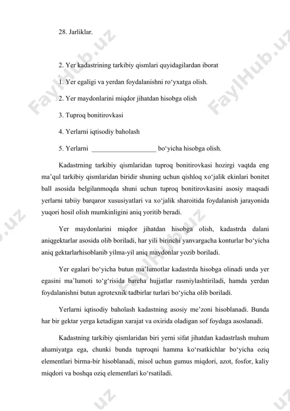 yer kadastri turlari va tamoyillari - Page 4