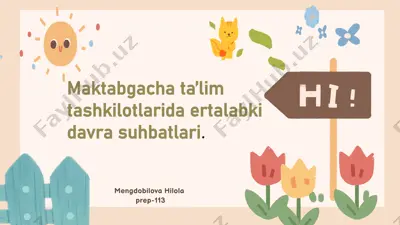 madaniy-gigiyenik qoidalar — PPTX