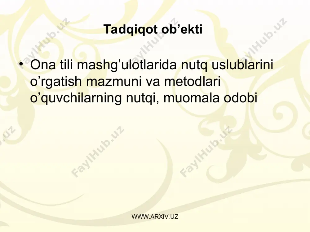 nutq uslublari mavzusini zamonaviy texnologiyalar asosida o’rgatish - Page 5