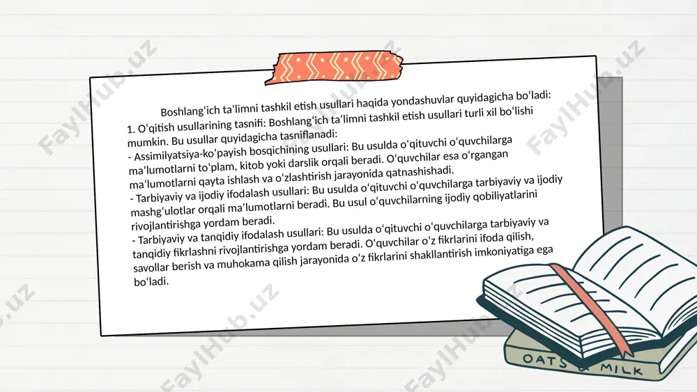 tgan umumiy o‘rta talim maktablarining deyarli barchasi yangitdan qurilgan va kapital tamirlangan qariyb 9,5 mingta maktab zamonaviy o‘quv-laboratoriya asbob-uskunalari bilan jihozlandi. o‘zbekiston respublikasi prezidentining 2019-yil 29-apreldagi «o‘zbekiston respublikasi xalq ta’limi tizimini 2030-yilgacha rivojlantirish konsepsiyasini tasdiqlash to‘g‘risida»gi 5712-son farmonida 2030-yilga kelib pisa xalqaro dasturi reytingida jahonning birinchi 30 ta ilg‘or mamlakatlari qatoriga kirishiga erishish hamda xalq ta’limi tizimida ta’lim sifatini baholash sohasidagi xalqaro tadqiqotlarni tashkil etish asosida o‘quvchilarning o‘qish, matematika va tabiiy yo‘nalishdagi fanlardan savodxonlik darajasini baholashga yo‘naltirilgan ta’lim sifatini baholashning milliy tizimini yaratish vazifalari belgilangan. shuningdek, konsepsiya doirasida o‘quvchilarning tanqidiy va ijodiy fikrlash, axborotni mustaqil izlash, tahlil qilish kompetensiyalari va malakalarining rivojlanishiga alohida urg‘u berishni hisobga olgan holda, zamonaviy innovatsion iqtisodiyot talablariga javob beradigan umumta’lim dasturlari va yangi davlat ta’lim standartlarini joriy etish, o‘quvchilarning bilim darajasini baholashda xalqaro pisa, timss, pirls va boshqa dasturlarda doimiy ishtirok etish nazarda tutilgan. ushbu vazifalarni amalga oshirish yo‘lida pirls tadqiqotida muvaffaqiyatli ishtirok etish o‘ziga …