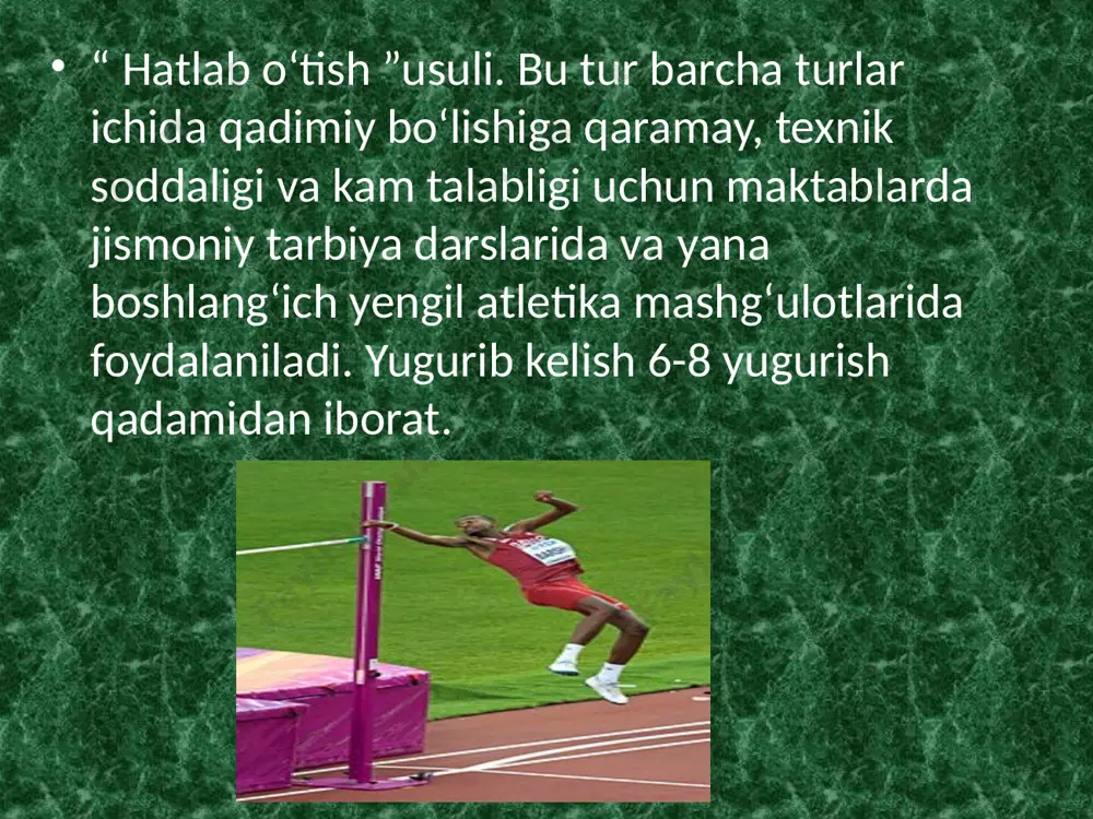 yuguribkelibbalandlikka xatlab o'tish usullari - Page 3