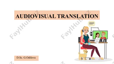 audiovisual translation — PPTX
