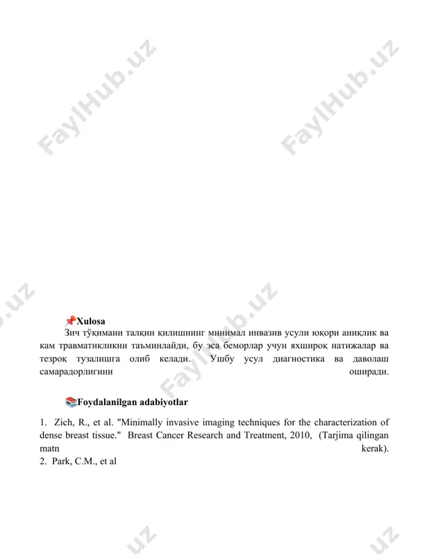 tish qattiq toʻqimasini sharxlashning minimal invaziv usuli - Page 5