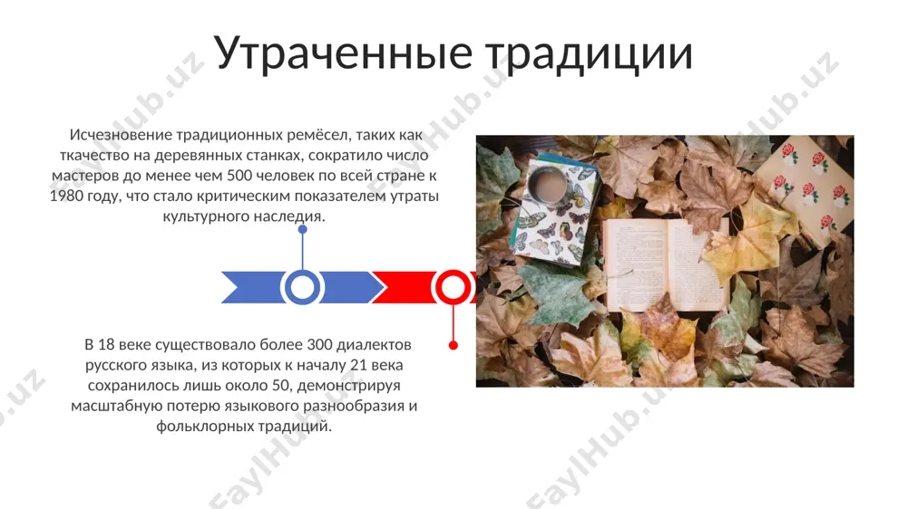 mi. v «shepote vekov» ispolzuetsya unikalnaya sistema reputatsii s 7 fraktsiyami, vzaimodeystvie s kotorimi vliyaet na bolee chem 100 razlichnix kvestovix liniy i zadaniy. exo istorii analiz 27 klyuchevix istoricheskix lichnostey, upomyanutix v materialax vistavki "exo istorii", viyavil slojnie dinamiki politicheskoy vlasti togo vremeni. v ekspozitsii «exo istorii» predstavleno 3 perioda razvitiya regiona, oxvativayushix klyuchevie sotsialno-ekonomicheskie izmeneniya s 1650 po 1870 god. zabitie legendi analiz 12 soxranivshixsya fragmentov skazok pokazivaet preobladanie motivov mifologicheskoy geroini – devstvennitsi s sverx'estestvennimi sposobnostyami, obladayushey siloy prirodi. zabitie legendi chasto vklyuchayut v sebya tsikli povtoryayushixsya sobitiy, naprimer, 7-letnie periodi zasuxi, predskazannie shamanami, ili 3-x dnevnie prazdnestva s ritualnimi jertvoprinosheniyami. spasibo za vnimanie @taqdimot_robot image4.jpg image5.jpg image6.jpg image7.jpg image8.jpg image9.jpg image10.jpg image11.jpg image12.jpg image13.jpg image14.jpg image15.jpg image1.jpeg image2.jpeg