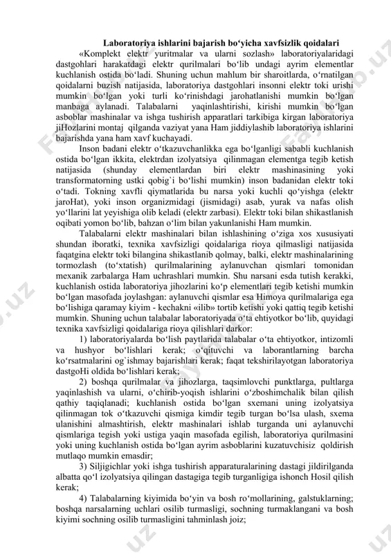 keng qo’llanadi. sochiluvchan yukni (qum, tuproq va h.k) ma’lum masofaga uzatib berish uzluksiz yuk tashish sistemalar, ya’ni ketma –ket ulangan bir necha transporterlar yoki elevatorlar orqali bajarishi mumkin. bu sistemalar asosiy ishlab chiqaruvchi mexanizmlar bilan o’zaro bog’lashgan bo’lib, texnologik jarayonida o’ziga xos vazifasini bajaradilar. misol qilib bir necha transporterlardan iborat bo’lgan sistemani ko’rib chiqamiz. toshilayotgan yuk –sochiluvchan material turi. uzatilayotgan yuk konveyen ustida to’planib qolmasligi uchun yuk tashish sistemani yurgizilishi ohirgi transporterdan boshlanib ketma-ket ulash bilan amalga oshiriladi. yuk tashish sistemaning elektr yuritmalarini aytib ketilgan ketma ketlikda yurgizish uchun yuoshqaruv sxemasida blokirovkalar mavjuddir. blakirovka ikki turlarga, ya’ni bog’langan va bog’liq bo’lmaganlarga ajratiladi. bog’langan blakirovka yuritma dvigatelini faqat o’zidan oldingi dvigatelь ulaganidan keyin ishlashini ta’minlaydi. boshqaruv sxemada bog’liq bo’lmagan blokirovka qo’llanganda esa yuritmaning navbatdagi dvigateli, oldingi dvigatelь manbaadan uzilganda, ishlaydi. (ya’ni bunda yuritmaning ikki dvigateli bir vaqtning o’zida ishlashi mumkin emas). bog’lanagan va bog’liq bo’lmagan blakirovkalarni sxemalari 1 a) rasmda berilgan. …