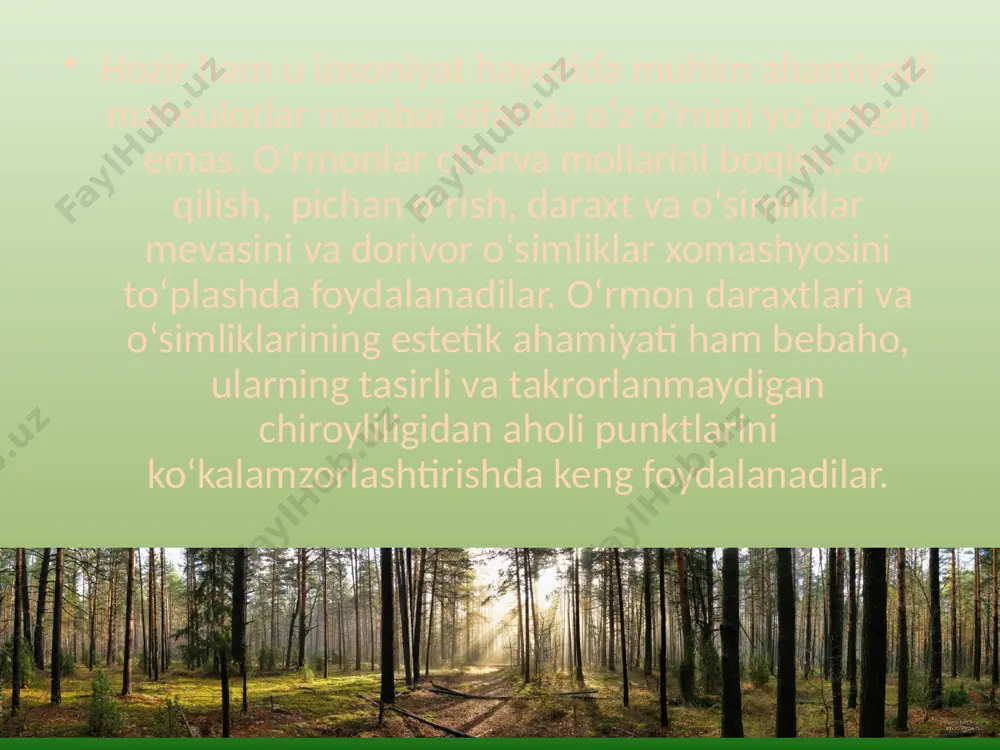 o’rmon xujaligini tashkil etish - Page 4