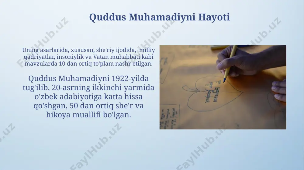 quddus muhamadiyni hayoti va ijodi - Page 3