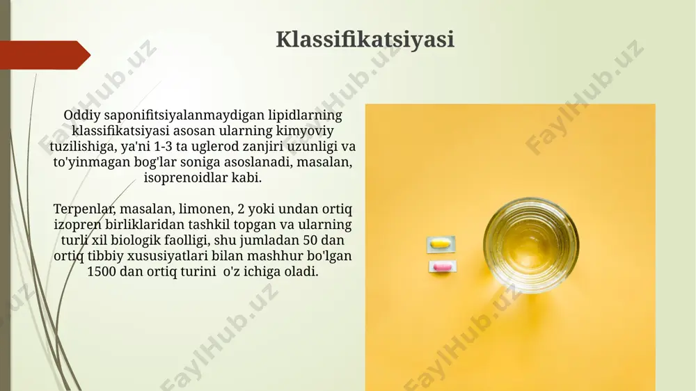 sovunlanadigan oddiy lipidlar - Page 5