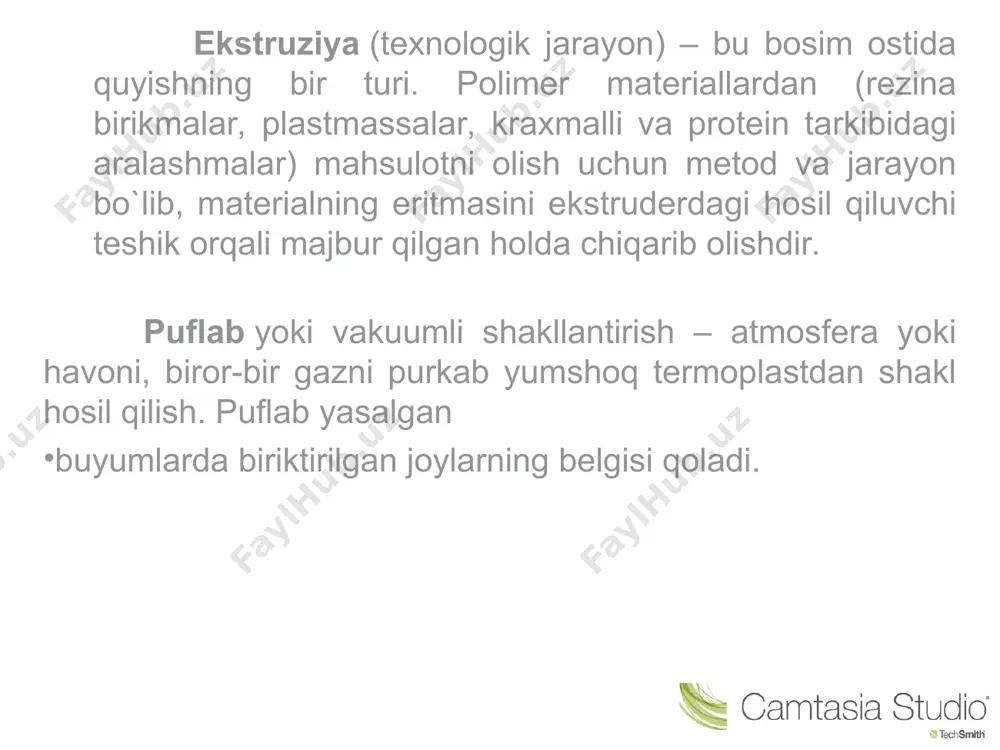 polimer materiallar fanidan - Page 3