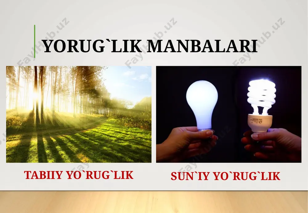 bu tormozlanish natijasida emas. vavilov-cherenkov nurlanishi ro'y berganda elektron tezligi yorug’likning shu muhitdagi tezligidan katta ekanligi ma'lum bo'ldi: и=c/n, n>1, u<c. yorug’likning qutblanishi. tabiiy va qutblangan yorug’lik interferensiya va difraksiya hodisalari ham ko'ndalang, ham bo'ylama to'lqinlar uchun kuzatiladi. shu bilan birga shunday hodisalar borki, ular uchun yorug’lik to'lqinining ko'ndalang to'lqin ekanligi prinsipial ahamiyatga egadir. bunday hodisalar qatoriga yorug’likning qutblanishi ham kiradi. ixtiyoriy yorug’lik manbasi (quyosh, sham) dan tarqalayotgan yorug’lik nurlari deganda shu manbaning atomlaridan chiqayotgan yorug’lik to'lqinlarining aralashmasi tushiniladi. yorug’likning sochilishi tiniq bo'lmagan muhitlarda, ya'ni optik jihatdan bir jinslimas bo'lgan muhitda ham yorug’lik difraksiyasi kuzatiladi. bunday muhitlarga aerozollar (bulut, tutun, tuman), emulsiya, kolloidli eritmalar va hokazolar kiradi, ya'ni mayda zarrachalar suzib yurgan muhitlar kiradi. yorug’lik bunday muhitdan o'tayotib tartibsiz joylashgan bir jinsli bo'lmagan joylardan, zarralardan difraksiyalanadi va hamma yo'nalishda bir xil intensivlik beradi, bunda aniq bir difraksion manzara hosil bo'lmaydi. bu hodisa tiniq bo'magan (xira) muhitda yorug’likning sochilishi deb ataladi. …