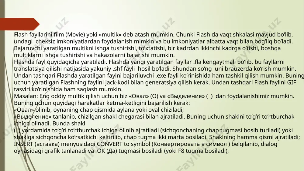 multimediya ilovalarini yaratish dasturiy vositalar - Page 5