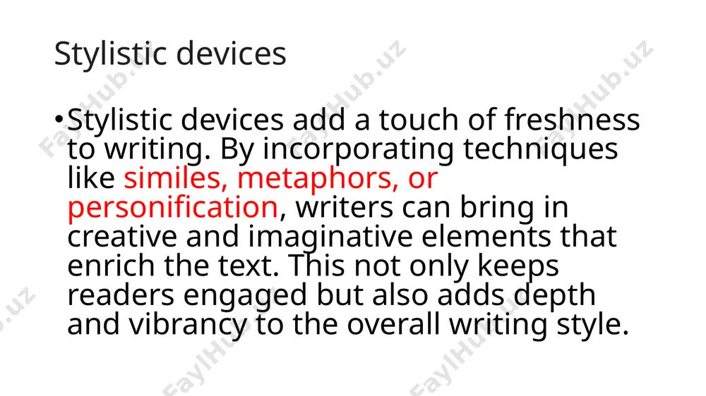 stylistic devices - Page 2