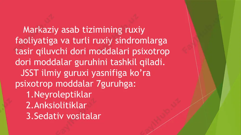 psixotrop dori vositalarining klinik farmakalogiyasi - Page 3